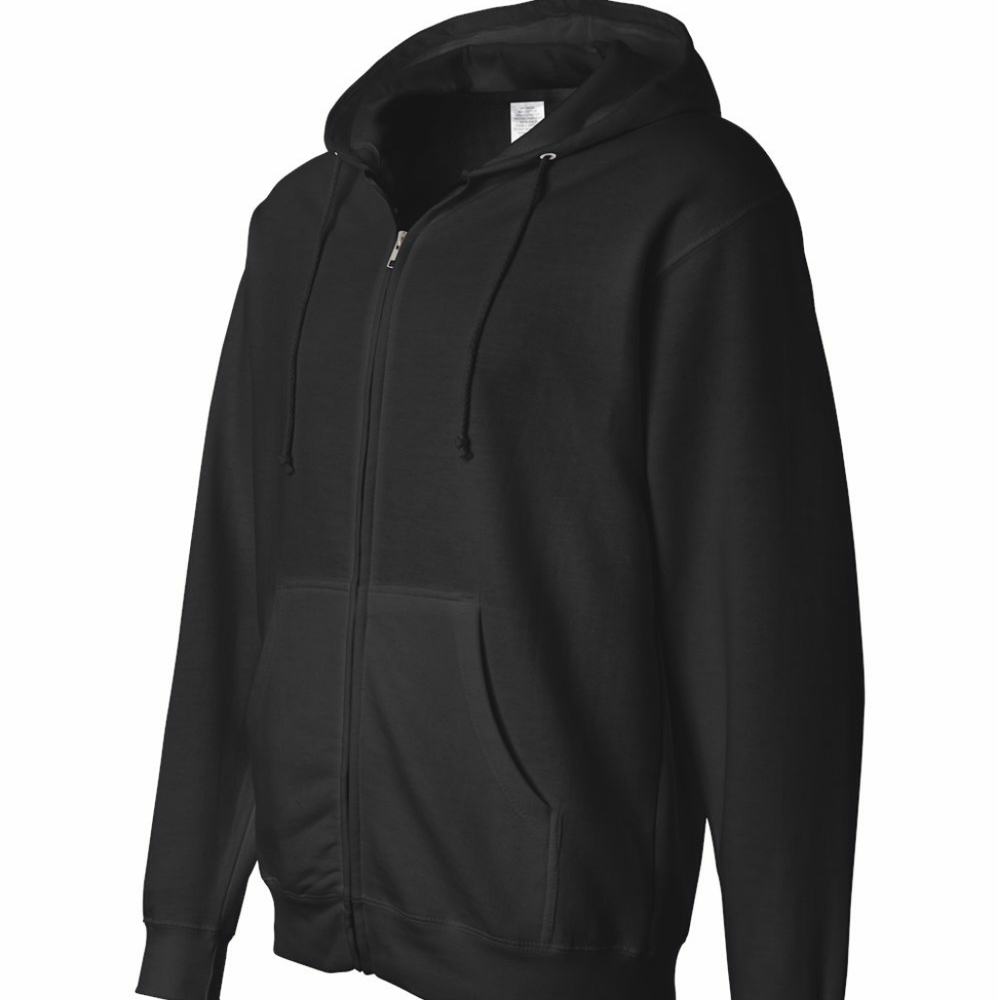 Black Full Zipper Sweater NEW